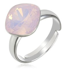 Кольцо Princess Square, Opal Rose цена и информация | Кольца | pigu.lt