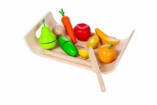 Žaislinis maisto rinkinys Planatoys "Assorted Fruits & Vegetables" цена и информация | Игрушки для малышей | pigu.lt