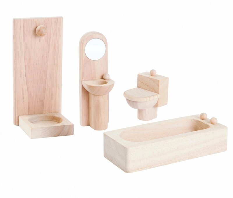 Rinkinys PlanToys Bathroom-Classic kaina ir informacija | Lavinamieji žaislai | pigu.lt