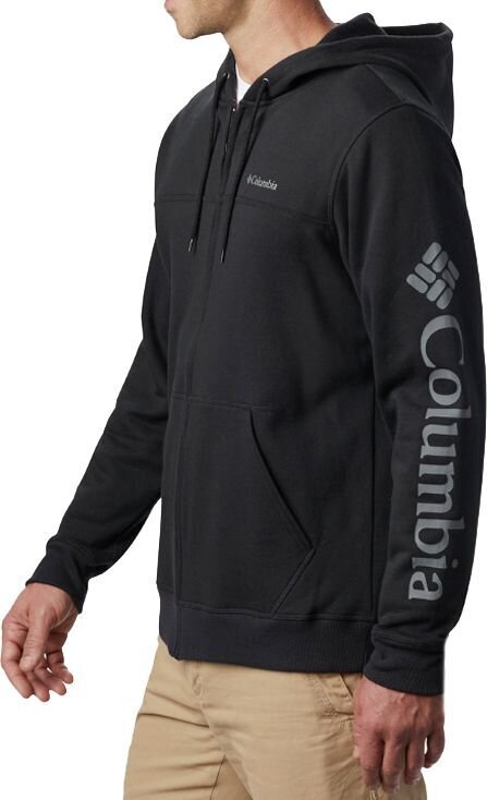 Džemperis vyrams Columbia Logo Fleece Full Zip Hoodie kaina ir informacija | Džemperiai vyrams | pigu.lt
