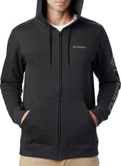 Мужской джемпер Columbia Logo Fleece Full Zip Hoodie цена и информация | Мужские толстовки | pigu.lt