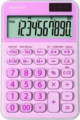 Калькулятор Sharp EL-M335, розовый цена и информация | Kanceliarinės prekės | pigu.lt