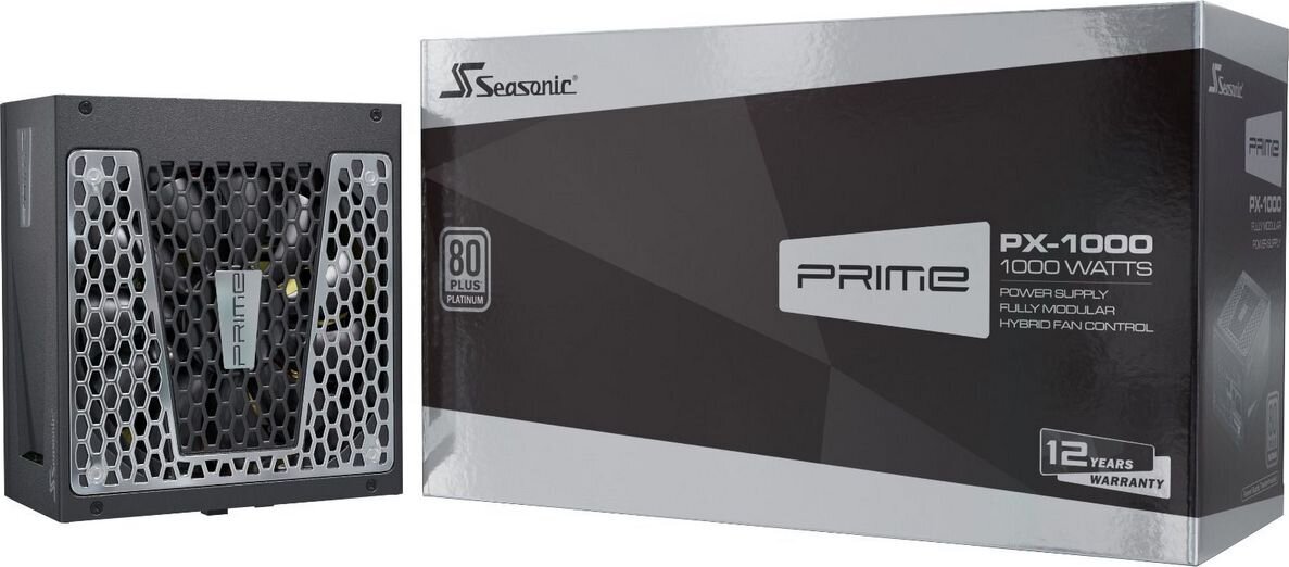 SeaSonic Prime PX-1000 kaina ir informacija | Maitinimo šaltiniai (PSU) | pigu.lt