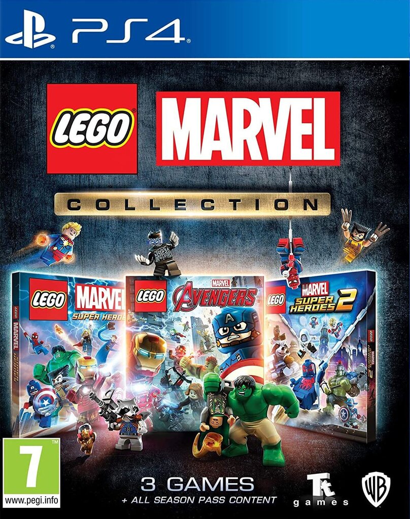 Компьютерная игра LEGO Marvel Collection, PS4 цена | pigu.lt