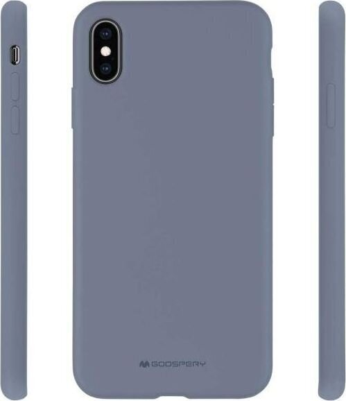 Telefono dėklas Mercury Silicone Case, skirtas Samsung G986 S20 Plus, levandos pilkos spalvos цена и информация | Telefono dėklai | pigu.lt