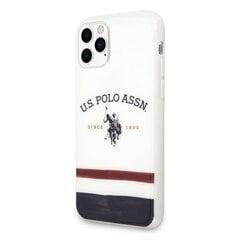 Чехол US Polo USHCN58PCSTRB для iPhone 11 Pro, белый цена и информация | Чехлы для телефонов | pigu.lt