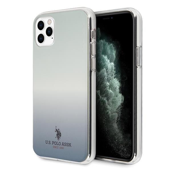 US Polo USHCN65TRDGLB, skirtas iPhone 11 Pro Max, mėlynas kaina ir informacija | Telefono dėklai | pigu.lt