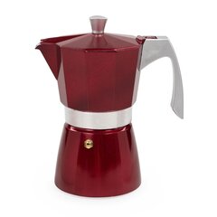 Кофеварка для эспрессо Evva красная, на 3 чашки цена и информация | Чайники, кофейники | pigu.lt