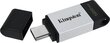 Kingston DT80, 128GB, USB-C цена и информация | USB laikmenos | pigu.lt