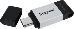 Kingston DT80/64GB kaina ir informacija | USB laikmenos | pigu.lt