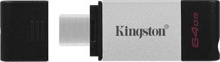Kingston DT80/64GB kaina ir informacija | USB laikmenos | pigu.lt