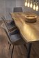 Stalas Halmar Dickson, rudas kaina ir informacija | Virtuvės ir valgomojo stalai, staliukai | pigu.lt