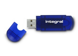 Integral 16GB USB2.0 DRIVE EVO BLUE USB flash drive USB Type-A 2.0 kaina ir informacija | USB laikmenos | pigu.lt