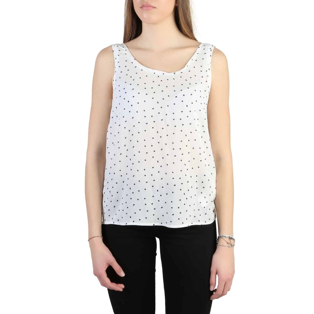 Marškinėliai moterims Armani Jeans - C5022_ZB 19289, balti kaina ir informacija | Marškinėliai moterims | pigu.lt