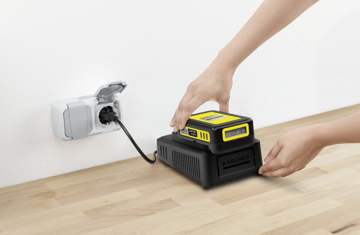 Akumuliatoriaus įkroviklis Karcher 18 V 2.445-032.0 kaina ir informacija | Sodo technikos dalys | pigu.lt