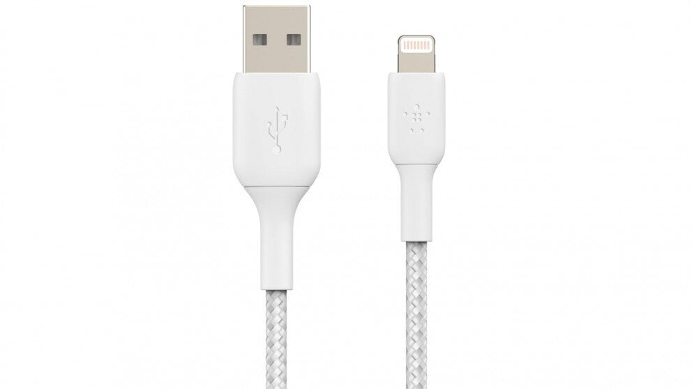 Belkin CAA002bt1MWH, Lightning - USB-A, 1m kaina ir informacija | Laidai telefonams | pigu.lt