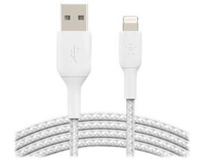 Belkin Boost Charge, Lightning/USB-A, 3 м цена и информация | Кабели и провода | pigu.lt
