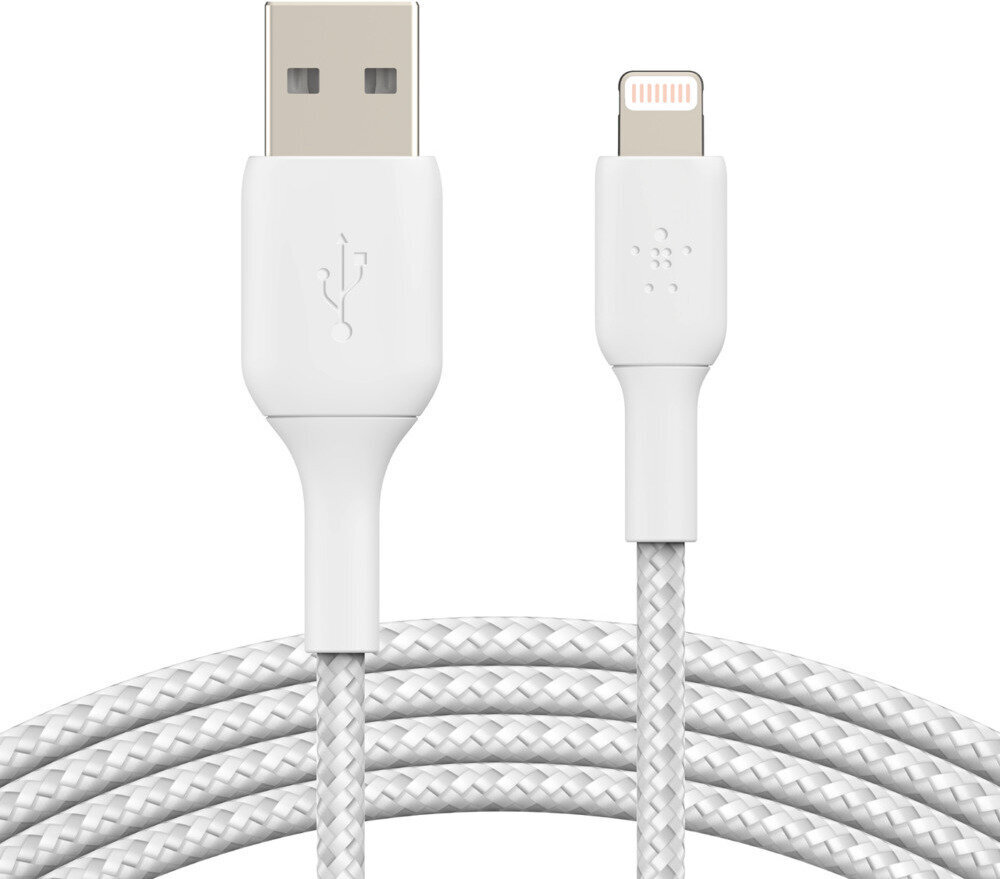 Belkin Boost Charge, Lightning/USB-A, 3 m kaina ir informacija | Kabeliai ir laidai | pigu.lt