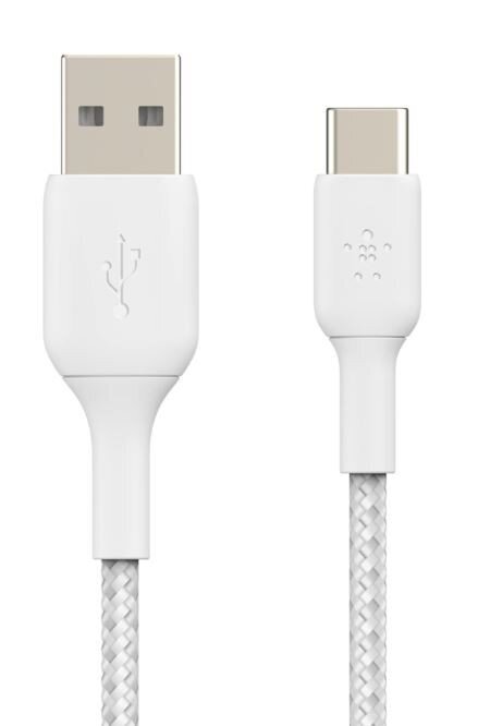 Belkin pintas įkroviklio laidas USB-C USB-A 3m цена и информация | Laidai telefonams | pigu.lt