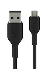Кабель Belkin USB-A Micro USB PVC 1м черный цена и информация | Кабели для телефонов | pigu.lt