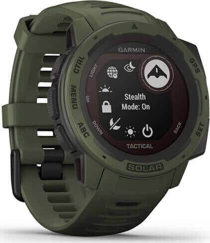 Garmin Instinct® Solar Tactical Moss kaina ir informacija | Išmanieji laikrodžiai (smartwatch) | pigu.lt