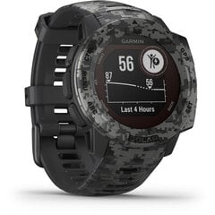 Garmin Instinct Solar Camo Edition, graphite цена и информация | Смарт-часы (smartwatch) | pigu.lt