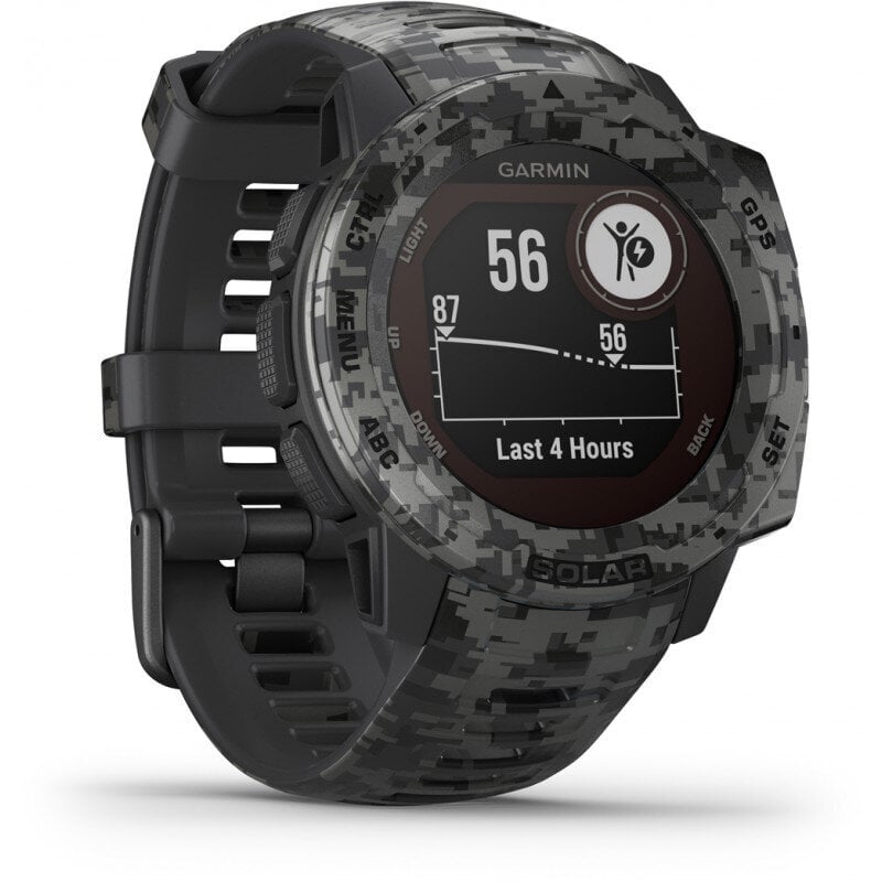 Garmin Instinct® Solar Camo Graphite Camo kaina ir informacija | Išmanieji laikrodžiai (smartwatch) | pigu.lt