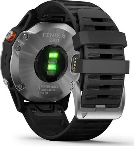 Garmin fēnix® 6S Solar Silver/Black kaina ir informacija | Išmanieji laikrodžiai (smartwatch) | pigu.lt