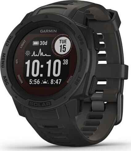 Garmin Instinct® Solar Graphite kaina ir informacija | Išmanieji laikrodžiai (smartwatch) | pigu.lt