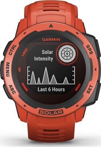 Garmin Instinct® Solar Flame Red kaina ir informacija | Išmanieji laikrodžiai (smartwatch) | pigu.lt