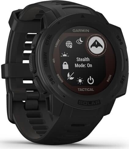 Garmin Instinct® Solar Tactical Black цена и информация | Išmanieji laikrodžiai (smartwatch) | pigu.lt
