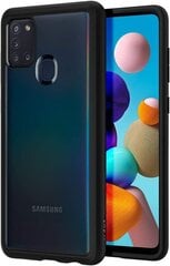 Spigen, Samsung Galaxy A21S, Black kaina ir informacija | Telefono dėklai | pigu.lt