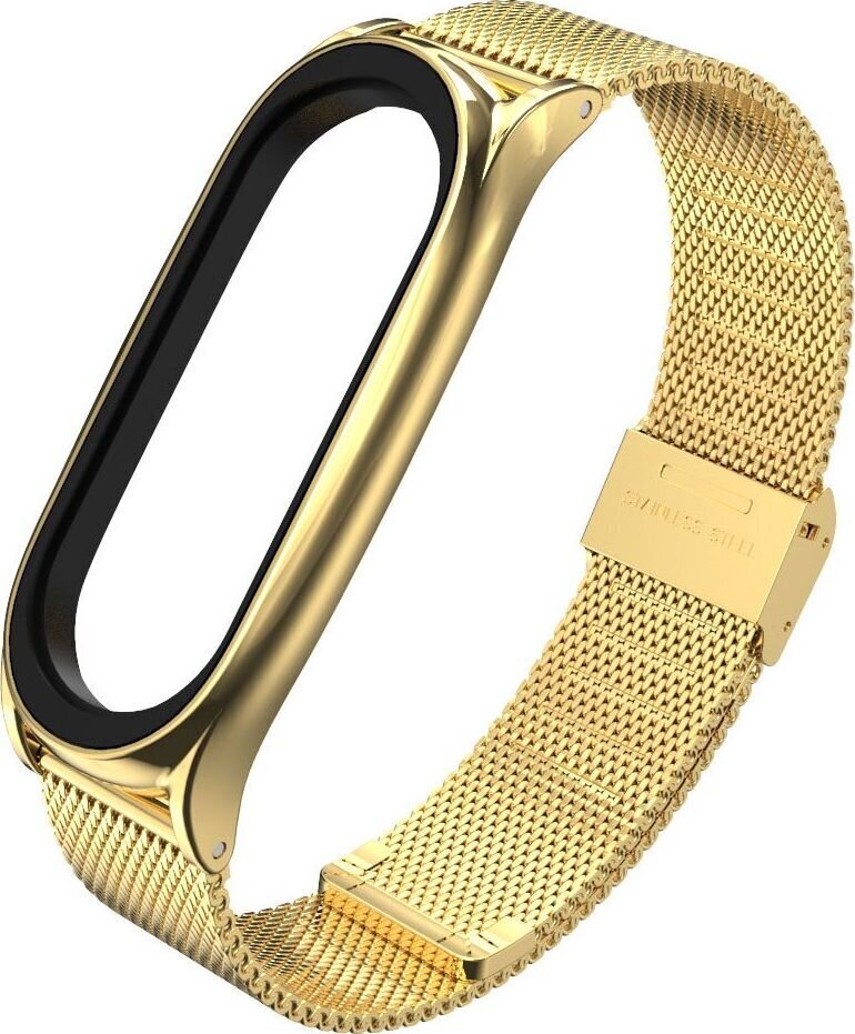 Tech-Protect Watch Strap Milanese Band Gold цена и информация | Išmaniųjų laikrodžių ir apyrankių priedai | pigu.lt