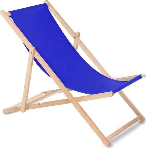 Sulankstoma paplūdimio kedė GreenBlue, tamsiai mėlyna kaina ir informacija | Lauko kėdės, foteliai, pufai | pigu.lt