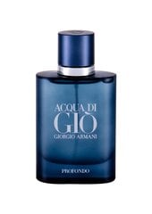 Kvapusis vanduo Giorgio Armani Acqua Di Gio Profondo EDP vyrams, 40 ml kaina ir informacija | Kvepalai vyrams | pigu.lt