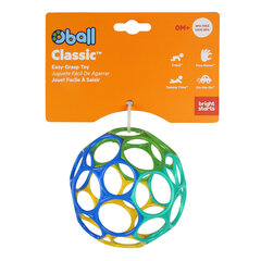 Klasikinis kamuoliukas Oball, mėlynas/žalias, 12288 kaina ir informacija | Žaislai kūdikiams | pigu.lt
