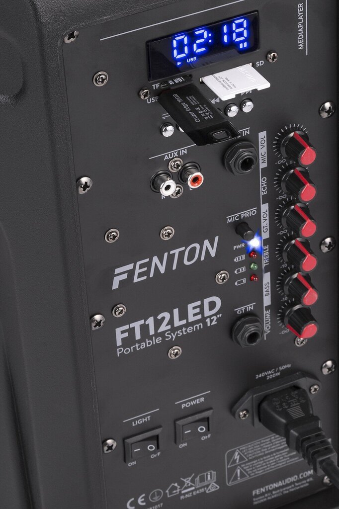 Fenton FT12LED kaina ir informacija | Garso kolonėlės | pigu.lt