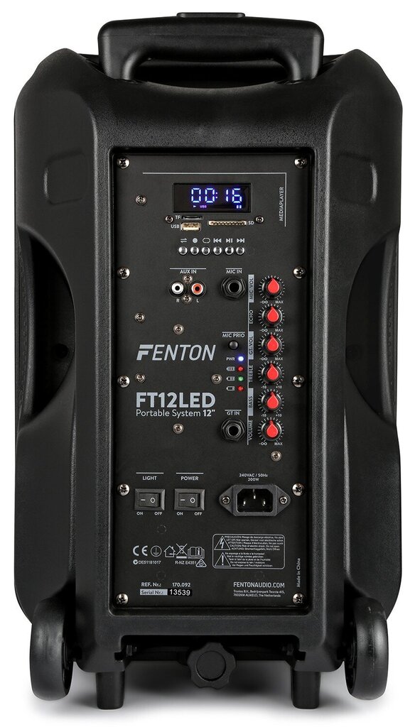 Fenton FT12LED kaina ir informacija | Garso kolonėlės | pigu.lt