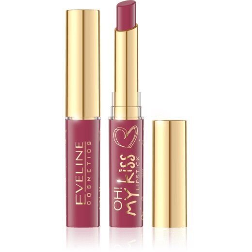 Lūpų dažai Eveline Oh My Kiss Lipstick 14, 1,5g kaina ir informacija | Lūpų dažai, blizgiai, balzamai, vazelinai | pigu.lt