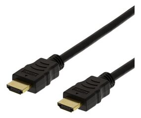 Deltaco HDMI-1010D-DO, HDMI, 1 m kaina ir informacija | Kabeliai ir laidai | pigu.lt