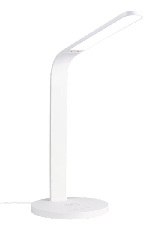 Deltaco stalinė LED lempa su bevielio įkrovimo funkcija ir laikmačiu DELO-0401 kaina ir informacija | Staliniai šviestuvai | pigu.lt