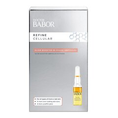 Babor Glowing ампулы для лица. Двухфазная ампула Boost Cellular Glow Booster 7 x 1 мл цена и информация | Кремы для лица | pigu.lt