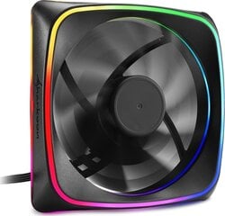 Вентилятор в корпусе Sharkoon SHARK Blades Fan RGB, Ø 12 см цена и информация | Компьютерные вентиляторы | pigu.lt