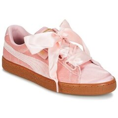 Повседневная обувь Puma Basket Heart Lux Vs.Pink цена и информация | Спортивная обувь, кроссовки для женщин | pigu.lt
