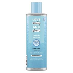 Dušo želė Love, Beauty & Planet Wave of Hydrat, 500 ml kaina ir informacija | Dušo želė, aliejai | pigu.lt