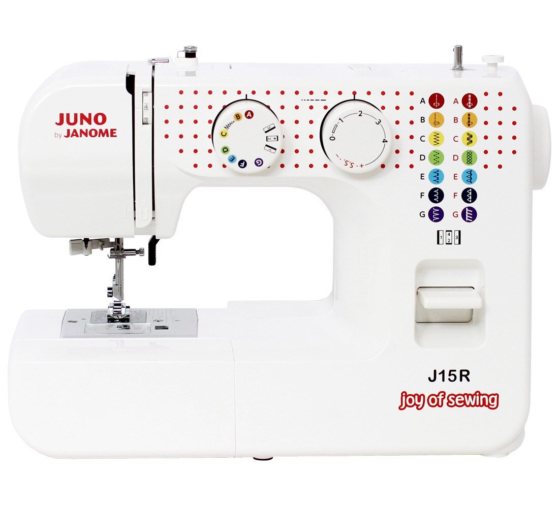 Juno By Janome J15R kaina ir informacija | Siuvimo mašinos | pigu.lt