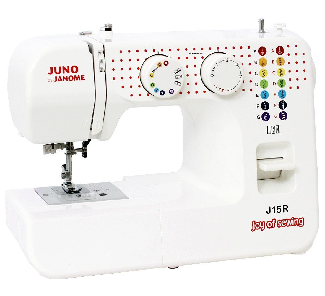 Juno By Janome J15R kaina ir informacija | Siuvimo mašinos | pigu.lt