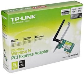 TP-Link TL-WN781ND цена и информация | Маршрутизаторы (роутеры) | pigu.lt
