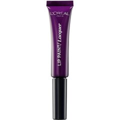 Губная помада L'Oreal Lip Paint Lacquer 111 Purple Panic, 8 мл цена и информация | Помады, бальзамы, блеск для губ | pigu.lt