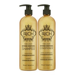 Intensyviai drėkinantis šampūnas RICH PURE LUXURY 750 ml + Intensyviai drėkinantis kondicionierius RICH PURE LUXURY 750 ml kaina ir informacija | Šampūnai | pigu.lt